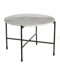 White Nanne Side Table (62 cm)