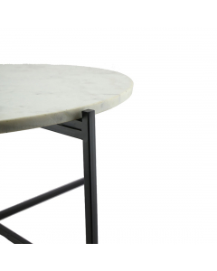 White Nanne Side Table (62 cm)