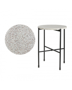 Off White Ronda Side Table (50 cm)