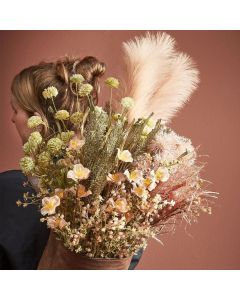 Dried-Look Green Pom Pom (53 cm)