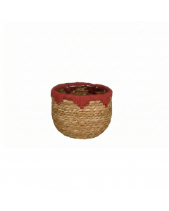 Red Jorck Round Basket (18 cm)