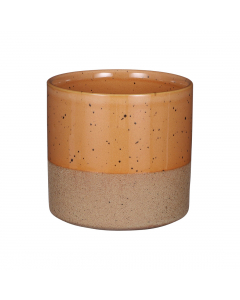 Lago Round Brown Pot (7.5 cm)