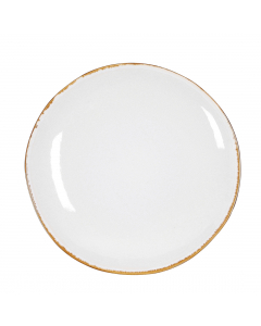 White Tabo Dinner Plate Pack Of 6 (26.5 cm)