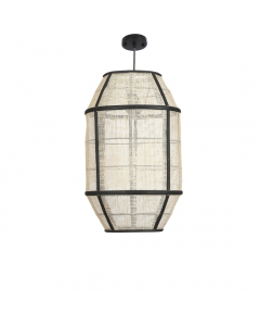 Off White Pella Hanging Lamp (45.5 cm)