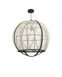 Off White Pella Hanging Lamp (50 cm)