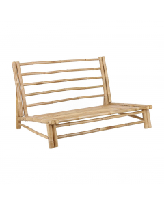 Brown Tropical Bamboo Bench (120 cm)