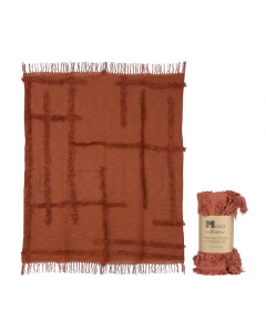 Rust Filip Throw (180 cm)