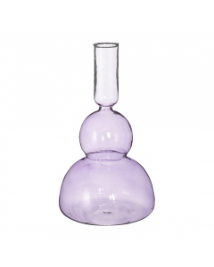 Purple Nisa Vase (19.5 cm)