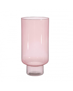 Light Pink Fallon Recycled Glass Vase (50 cm)