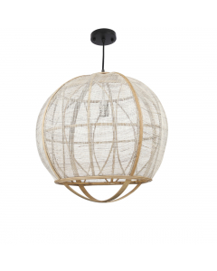 Beige Pella Hanging Lamp (50 cm)