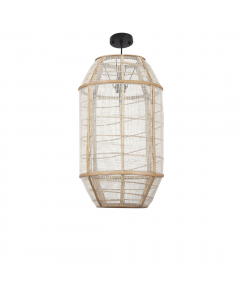 Beige Pella Hanging Lamp (58 cm)