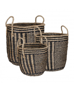Black Round Basket (31 cm)