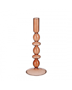 Orange Lance Candle Holder (24 cm)