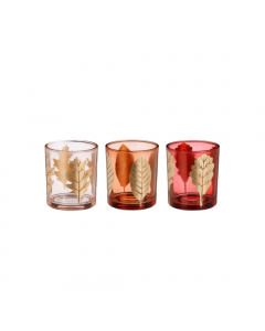 Leaves Tealight Holder 3 Colors