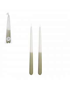 Green Candle 2pcs (30 cm)