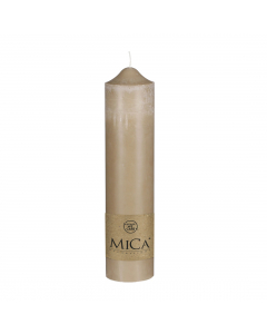 Beige Stearin Candle (30 cm)