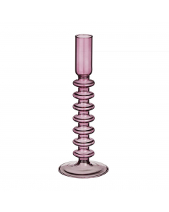 Dark Purple Agios Candle Holder (20 cm)