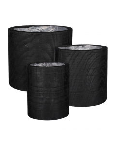 Maud Black Pot (22 cm)