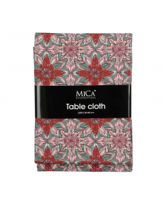 Red Flower Table Cloth (250 cm)