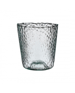 Orchid Glass Hammered Pot (15 cm)