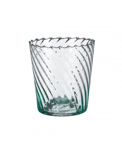 Orchid Glass Twister Pot (15 cm)