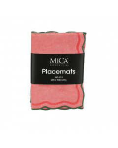 Red Color Placemat (48 cm)