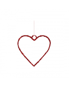 Red Heart Ornament (25cm)