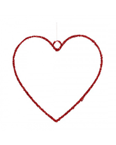 Red Hanging Heart (40cm)