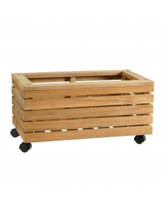 Rectangle Glenwood Planter With Wheels (60 cm)
