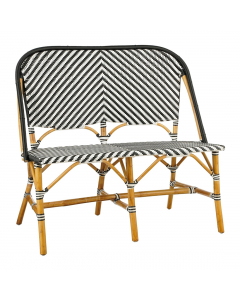 White Mandox Bench (98cm)