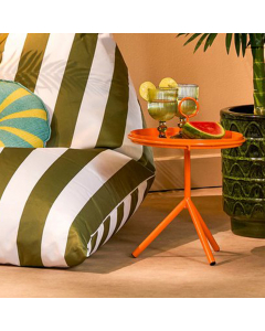 Orange Aston Table with Tray (41.5 cm)