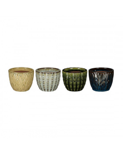 Round Pot 4 Colours (9.5 cm) - Each At