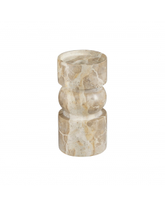 Beige Finnos Candle Holder (18 cm)