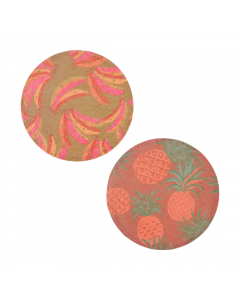 Pink Green Placemat 2 Designs (38 cm) - Each At