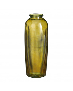 Ochre Esmeralda Recycled Glass Bottle (70 cm)