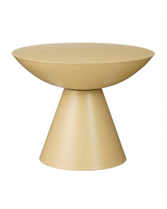 Beige Celise Metal Table (59 cm)