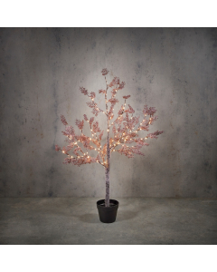 Pink Tree In Pot Classic White 150L IP44 With Timer
