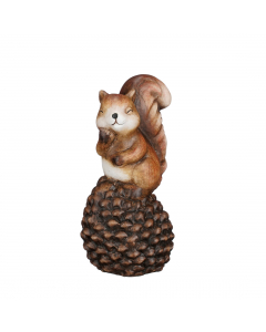 Brown Squirrel Decoration (17 cm)