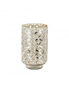 Gold Mosaic Hurricane Light (17 cm)