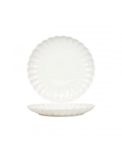 Off White Flower Breakfast Plate Set of 6 (19.5cm)