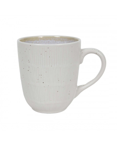 Lilac White Reactive Glaze Mug