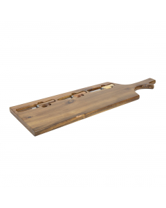 Serving Board Including 3 Cheese Knives
