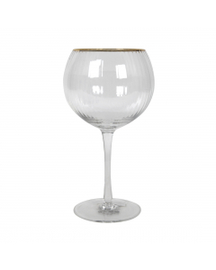 Ribbed Gin Glass Pack of 4