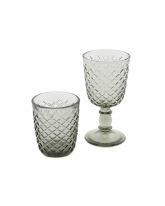Grey Arlequin Glass (28 cl)