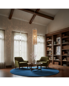 White Gold Pendant Lamp (93 cm)