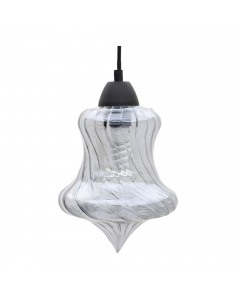 Metal Glass Lamp (20 cm)