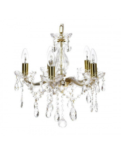 Clear Glass Pendant Lamp (42 cm)