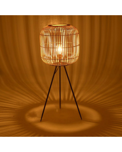 Black Cream Wood Metal Lighting