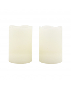 RM LED White Candle 2pcs