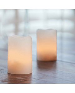 RM LED White Candle 2pcs